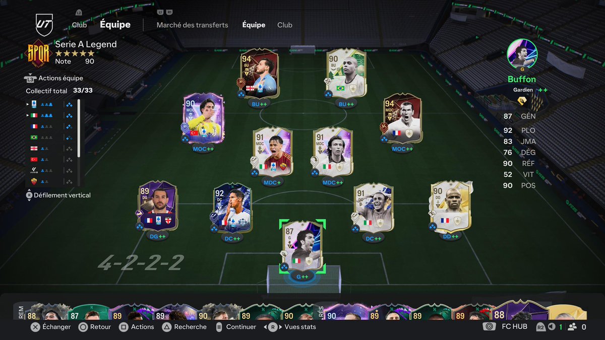 GillesWaldecker's tweet photo. @ThipOff Salut Thip 

J’ai 1,2 million de côté 

Mon concept chaque année je joue uniquement des joueurs jouant ou ayant jouer en Serie A. 

Div2-div1

10-11win en FC

Je vais peut être repasser en 4213 avec le Maradona (et sortir Yildiz du 11) https://t.co/DHQN2jvOY5