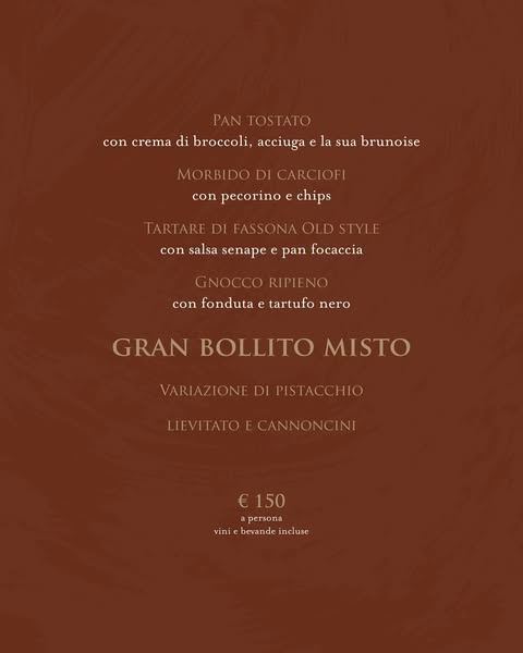 DaVittorioIT's tweet photo. Una cena speciale dedicata al Bollito 📷
Dopo il successo delle precedenti serate, vi aspettiamo Venerdì 28 Febbraio per una cena dedicata a uno dei piatti più iconici della nostra tradizione. https://t.co/TZqaEAtL5z