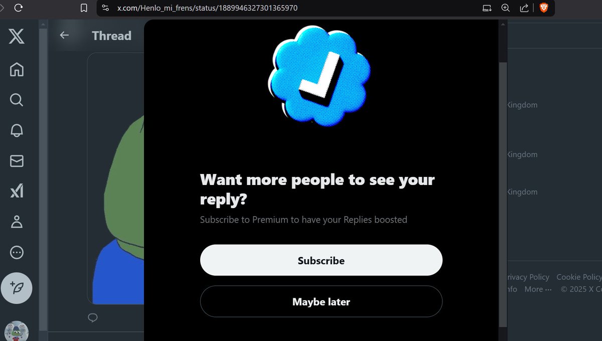 Kek.... Money grubbing Musk.... GFY