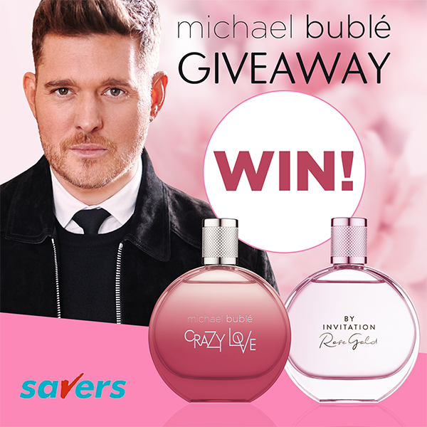 Happy Valentine's Day! 💘

To celebrate, we're giving you the chance to #WIN 2 gorgeous Michael Bublé fragrances - Crazy Love &amp; By Invitation Rose Gold! 😍

To enter simply RT &amp; FOLLOW <a href="/SaversHB/">Savers</a> 

UK only. Ends 18/02/2025 T&amp;C’s apply - buff.ly/3uQIQxv

#giveaway #comp