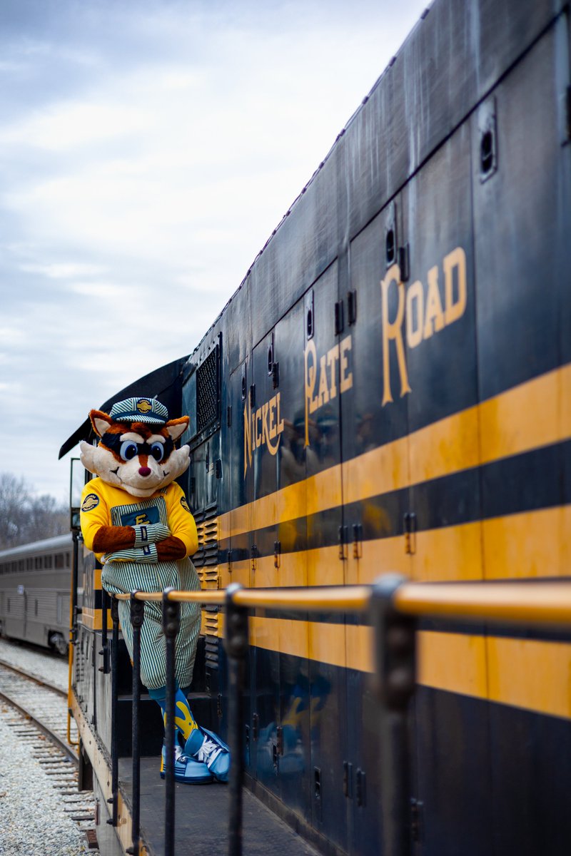 FishersFreight's tweet photo. Introducing your Fishers Freight mascot, Bandit the Raccoon 🦝

His ancestors were train robbers but Bandit's only goal is to cause mischief and pull pranks 👏 https://t.co/6MS3GD1OKs