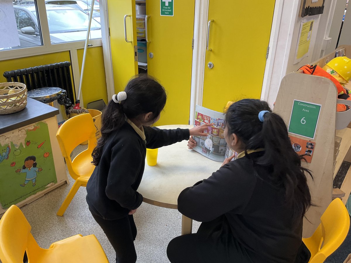 The Year 5 children have come to visit Reception in the afternoons this week. They have shared some lovely stories and writing activities together.