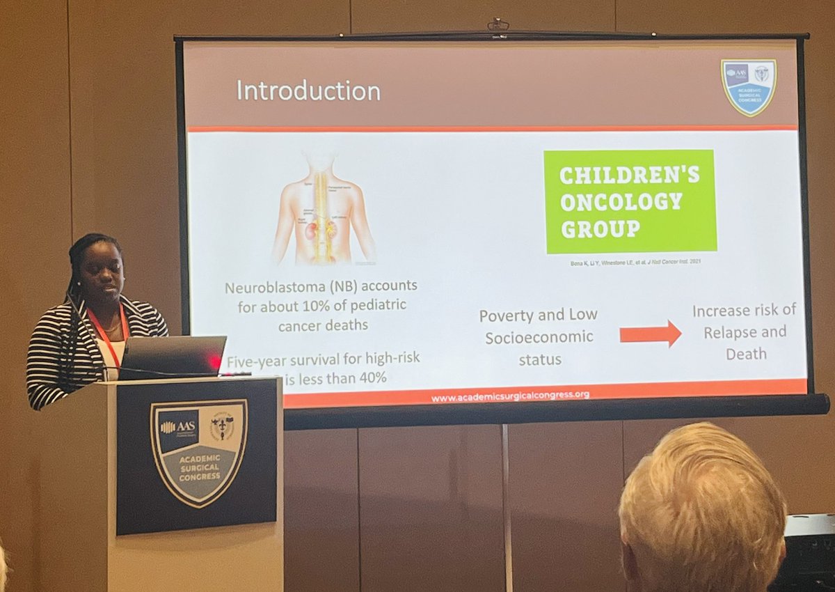 Sarah King (@sarahkingdoes) on Twitter photo Dr. Keyonna Williams does it again, presenting her impactful work done with <a href="/erikaanewman/">Erika Adams Newman</a>, finding that Socioeconomic Stress Accelerates Neuroblastoma Growth in Vivo! #ASC2025 <a href="/UMPedsSurg/">UM Pediatric Surgery</a> <a href="/UMichSurgery/">Michigan Surgery</a> Dr. Keyonna Williams does it again, presenting her impactful work done with <a href="/erikaanewman/">Erika Adams Newman</a>, finding that Socioeconomic Stress Accelerates Neuroblastoma Growth in Vivo! #ASC2025 <a href="/UMPedsSurg/">UM Pediatric Surgery</a> <a href="/UMichSurgery/">Michigan Surgery</a>
