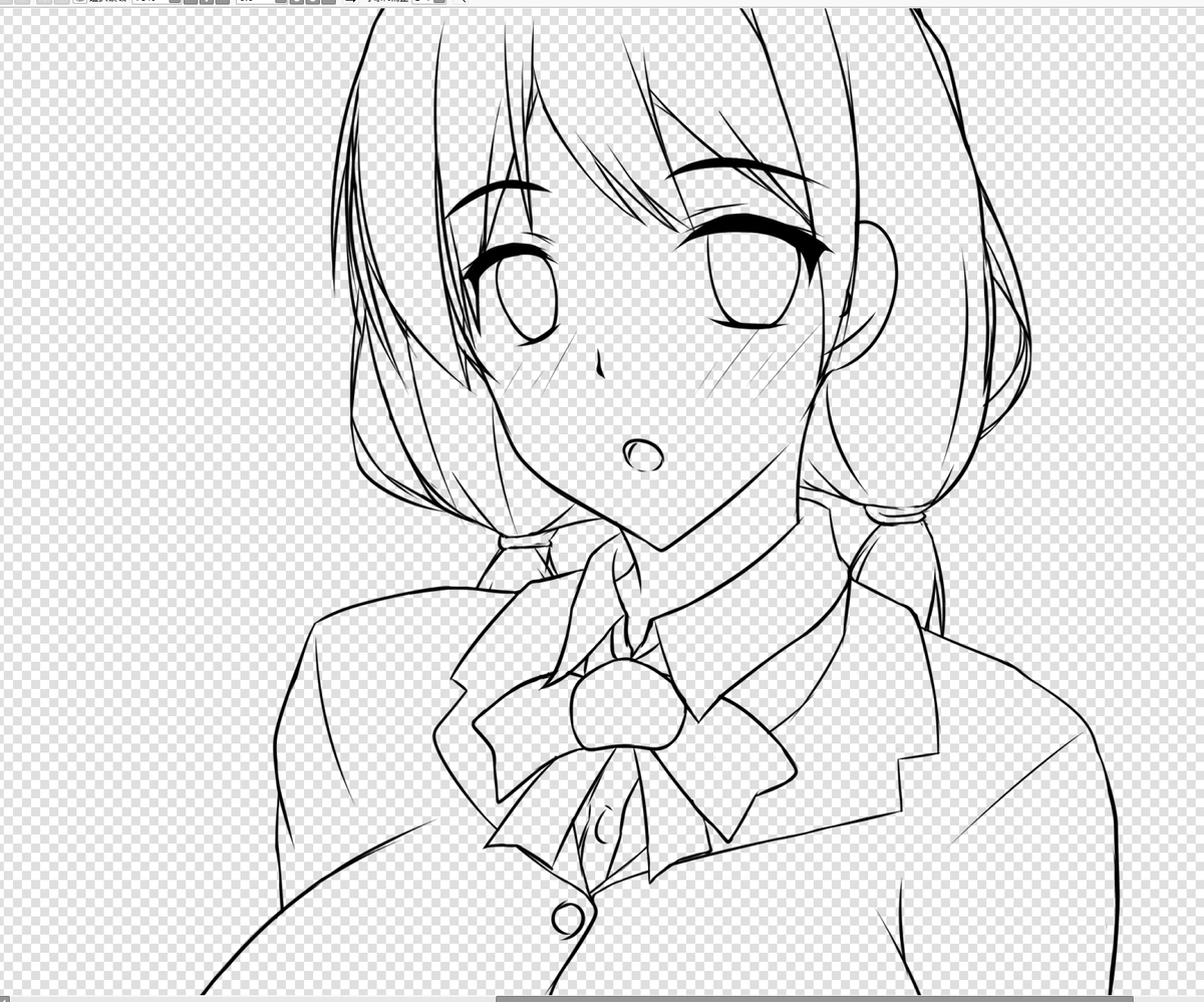 寝る前に半月ぶりのカキカキ作業をば〆(✿︎' ꒳ ` )b
線画を仕上げて着色の下準備をしてですよ～✍🎨😳 