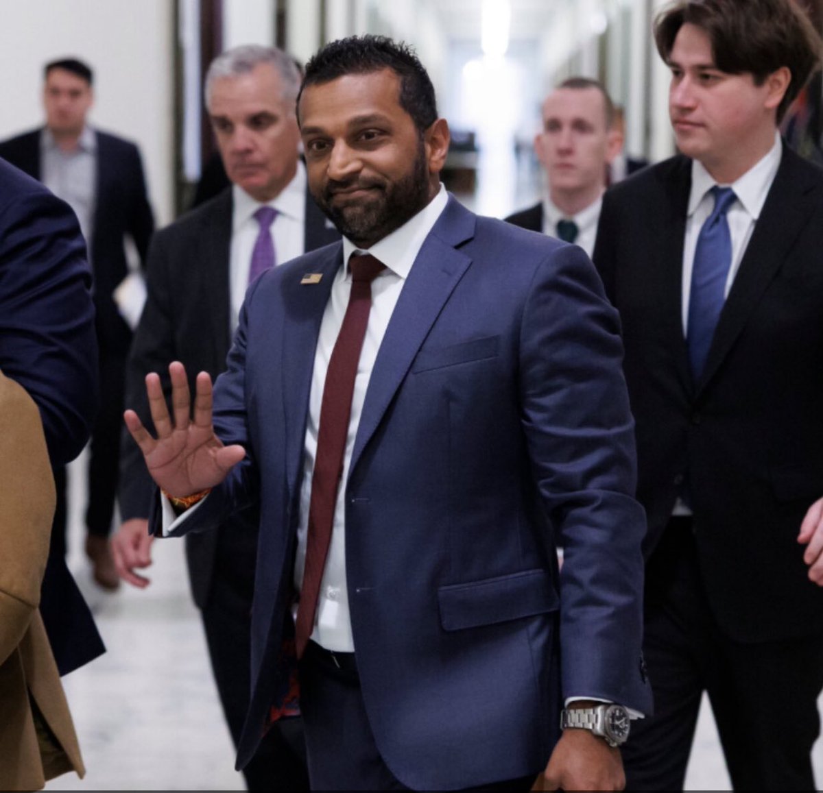 atensnut's tweet image. I want to see a camera on Adam Schiff’s face when Kash Patel is confirmed as FBI Director.