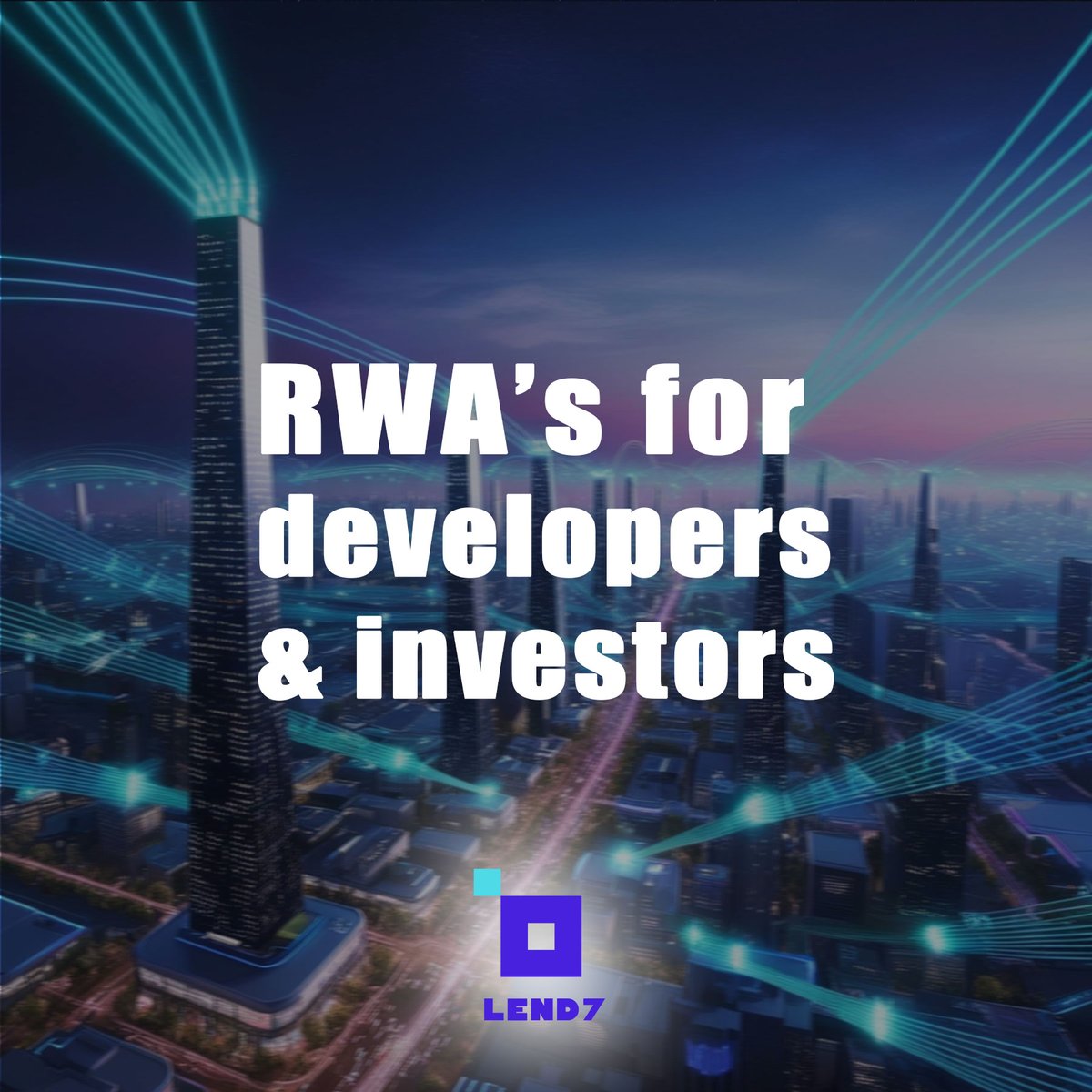 Think about the opportunities that RWAs present to a permissionless ecosystem.

👷 Developers able to raise at any time for exciting projects with high ROIs.

🧑‍💼 Investors are able to participate in opportunities that have always been out of reach for retail.

All about access,