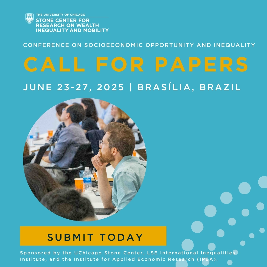 Calling early career faculty and advanced Ph.D. students! Submit your papers for consideration to be included in our conference. We want to invite scholars whose papers address inequality and mobility in cross-cultural contexts.  

🔗 Submit here: bit.ly/3EDvDwi
📅
