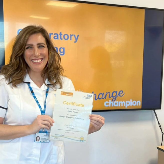 Pennine Care NHS FT (@penninecarenhs) on Twitter photo Our latest change champion <a href="/Carrie91686466/">Carrie Prince</a> has a project to increase awareness of dysphagia (swallowing difficulties) and how to safely manage symptoms.
Carrie has been training colleagues and is also working on a bespoke tray with equipment to help staff make thickened drinks. Our latest change champion <a href="/Carrie91686466/">Carrie Prince</a> has a project to increase awareness of dysphagia (swallowing difficulties) and how to safely manage symptoms.
Carrie has been training colleagues and is also working on a bespoke tray with equipment to help staff make thickened drinks.
