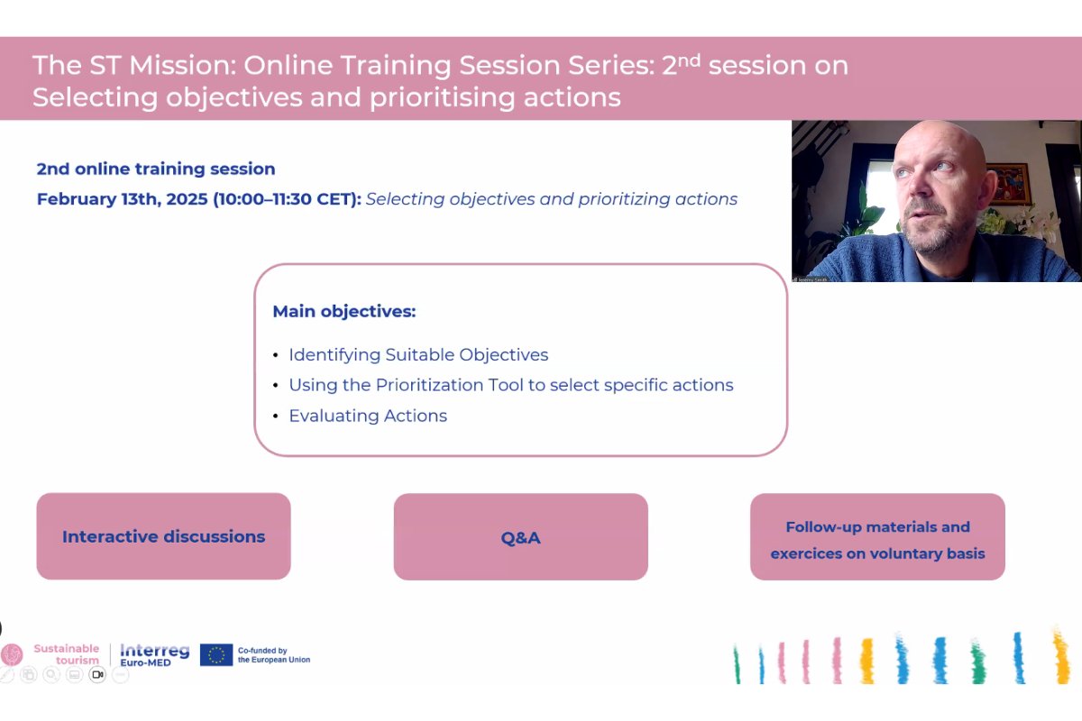 Sustainable Tourism (@gov4tourism) on Twitter photo 📗The 2nd session of the #SustainableTourism Mission training took place today!
Jeremy Smith <a href="/travelTF/">Travel Foundation</a> led discussions on setting objectives and prioritizing actions for Climate Action Plans in tourism.
📅 1 session left—don’t miss it! 📗The 2nd session of the #SustainableTourism Mission training took place today!
Jeremy Smith <a href="/travelTF/">Travel Foundation</a> led discussions on setting objectives and prioritizing actions for Climate Action Plans in tourism.
📅 1 session left—don’t miss it!