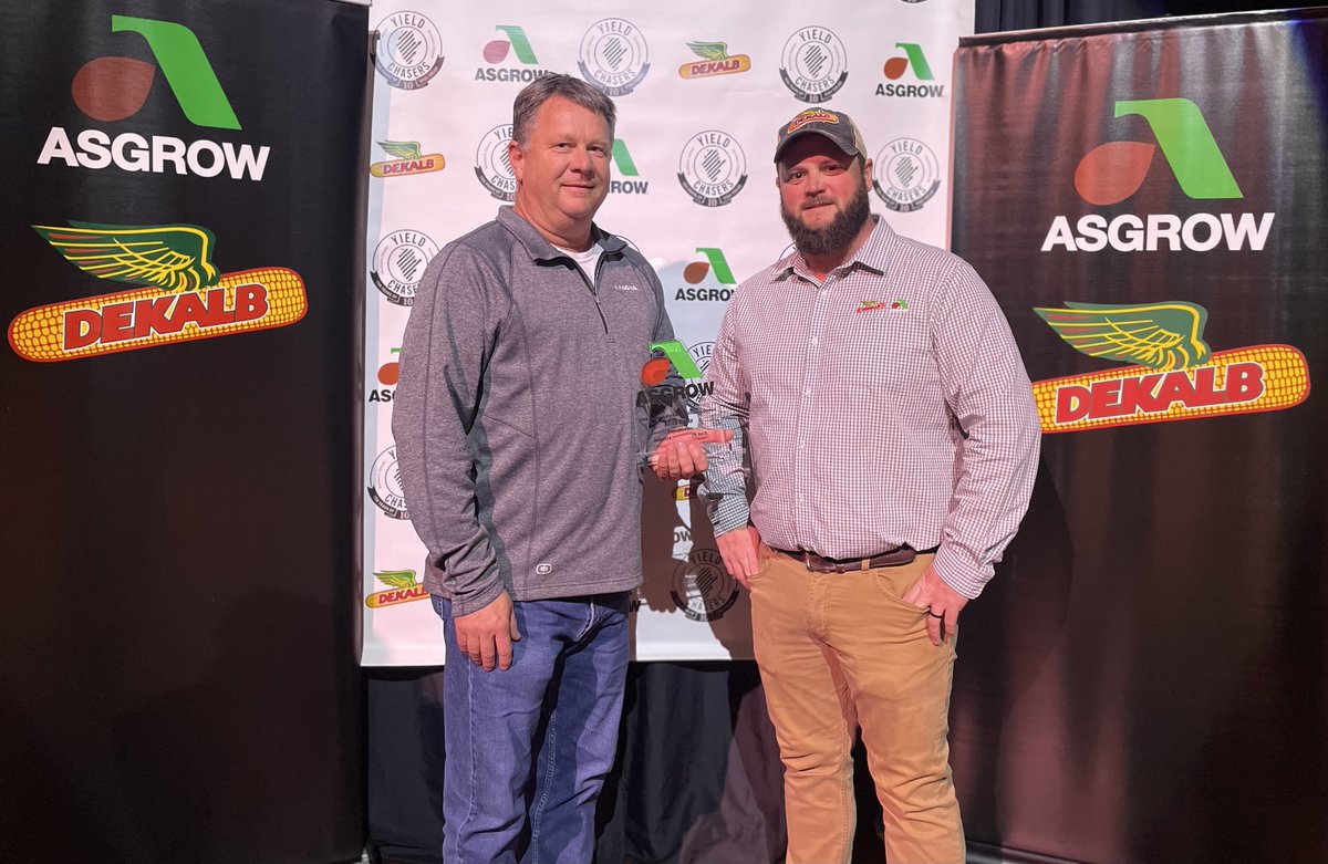 Congratulations to these <a href="/Asgrow_DEKALB/">DEKALB Asgrow Seed</a> Yield Chaser winners from FSR Adam Uhrhans territory! 🌽🏆🎉

#YieldChasers24 #ChampionsOfYield #OneMoreBushel #WinningHasRoots #DEKALB #Asgrow