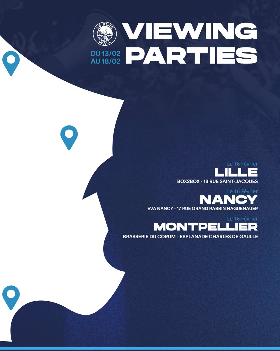 LeBlueWall's tweet photo. 🔷 VIEWING PARTIES 🔷

🗓️Au programme cette semaine LFL, VCL, Valo GC, RL, et début des playoffs LEC !

Venez et installer vous confortablement dans la VP la plus proche de chez vous pour soutenir nos joueurs 🫡💙

Rendez-vous sur Discord ou le twitter de votre ville pour plus d'infos :
https://t.co/jhMrGC32MO 💙