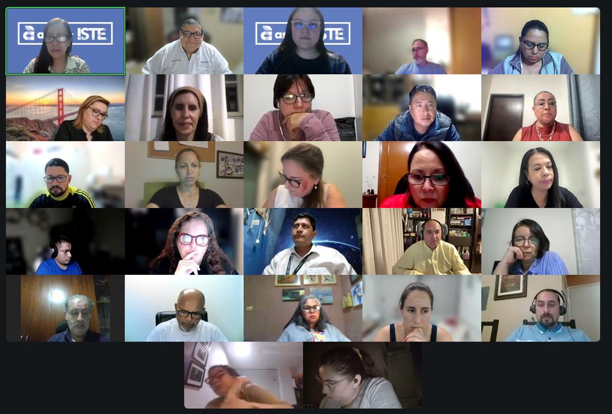 Estoy cursando la #ISTEcert para hacer crecer mi
aprendizaje profesional. Mi pensamiento que fue reforzado es que debemos usar la tecnología, pero siempre con propósito y sentido pedagógico. Gracias <a href="/ana_cd/">Tanya Zurita</a> y principalmente <a href="/pzamoraats/">Perla Zamora</a> por tornar posible todo esto 😍