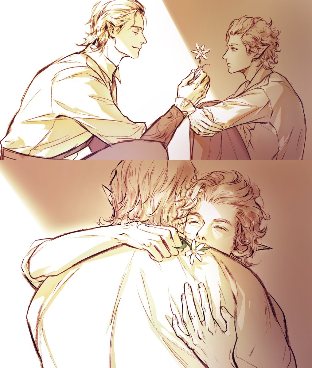 Happy Valentine's Day my love. #BaldursGate3  #baldursgate3fanart #Astarion #博德之门3 #阿斯代伦