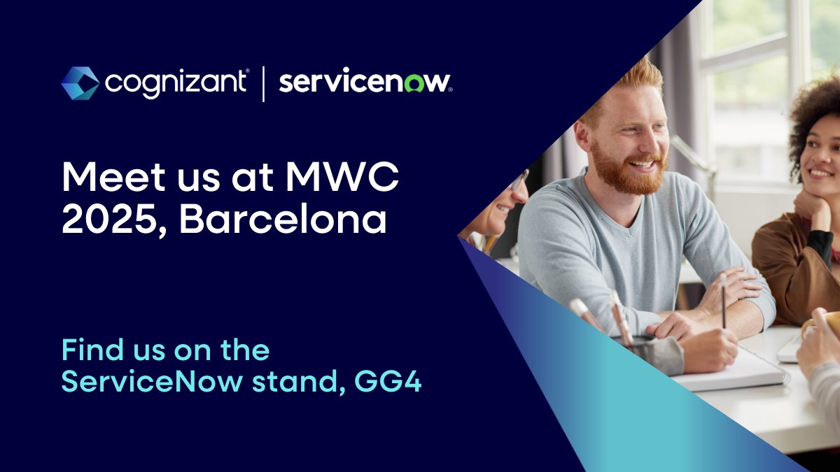 ⚡Discover how @Thirdera, <a href="/Cognizant/">Cognizant</a>, and <a href="/ServiceNow/">ServiceNow</a> are revolutionizing the telco industry with data-driven innovations at Mobile World Congress 2025. Read our blog to learn more:
hubs.ly/Q036CJ0G0
#thirdera #servicenow #cognizant #MWC2025