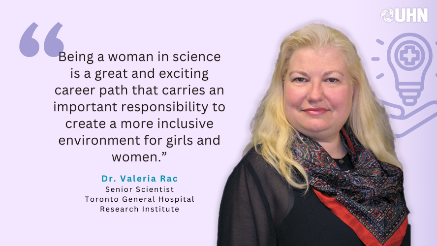 UHN Research (@uhn_research) on Twitter photo Our next #TeamUHWomen is <a href="/DrValRac/">Val Rac</a>, a Senior Scientist <a href="/TGHRI_UHN/">Toronto General Hospital Research Institute</a> researching health policies and technology assessment.
Read about what inspired her to go into science and how she hopes to support women and girls in STEM fields ➡️ uhnresearch.ca/news/shining-l… Our next #TeamUHWomen is <a href="/DrValRac/">Val Rac</a>, a Senior Scientist <a href="/TGHRI_UHN/">Toronto General Hospital Research Institute</a> researching health policies and technology assessment.
Read about what inspired her to go into science and how she hopes to support women and girls in STEM fields ➡️ uhnresearch.ca/news/shining-l…