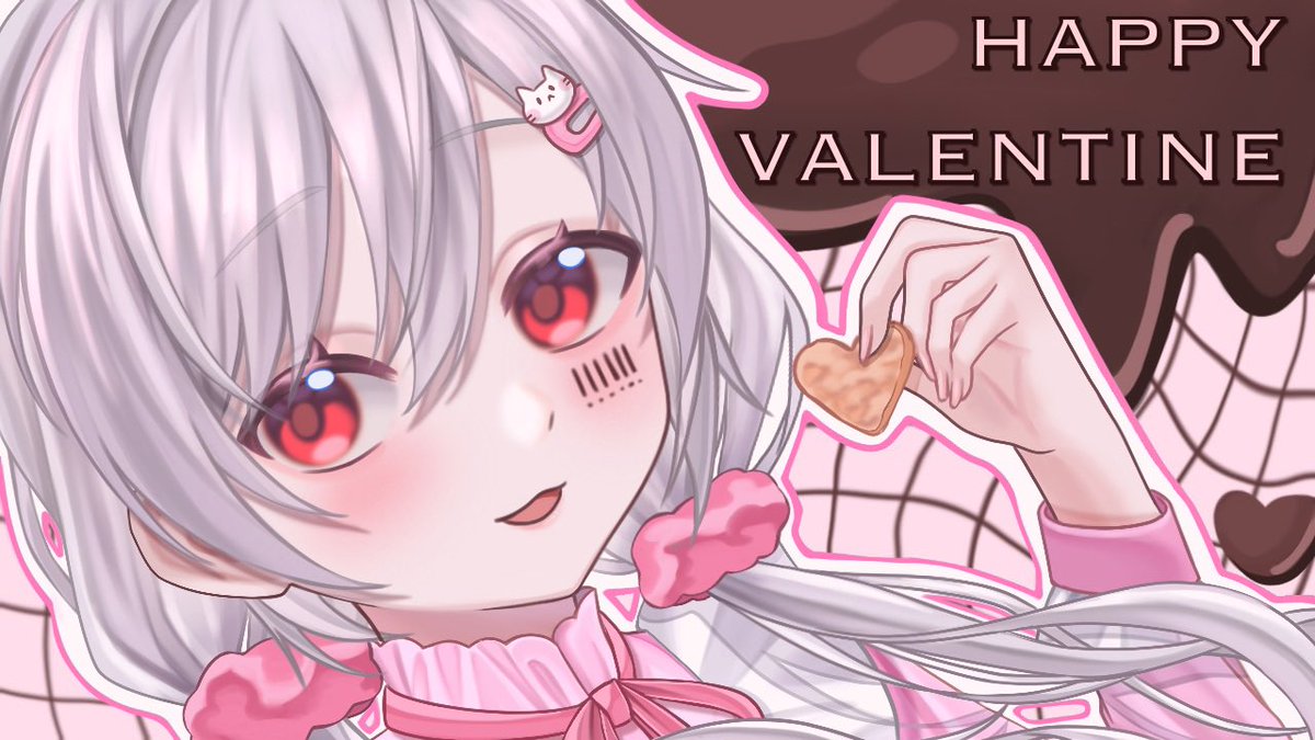 バレンタイン🍫🍫
#まふあーと　#ValentinesDay