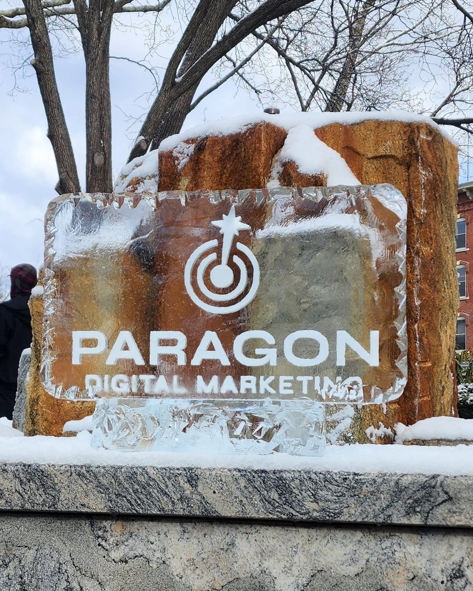 All of the snow lately has us missing the fun of the Keene Ice &amp; Snow Festival. We're happy to have been able to support this incredible event this year! 

#paragondigital #communitysupport #communityevent #keenenh #festival