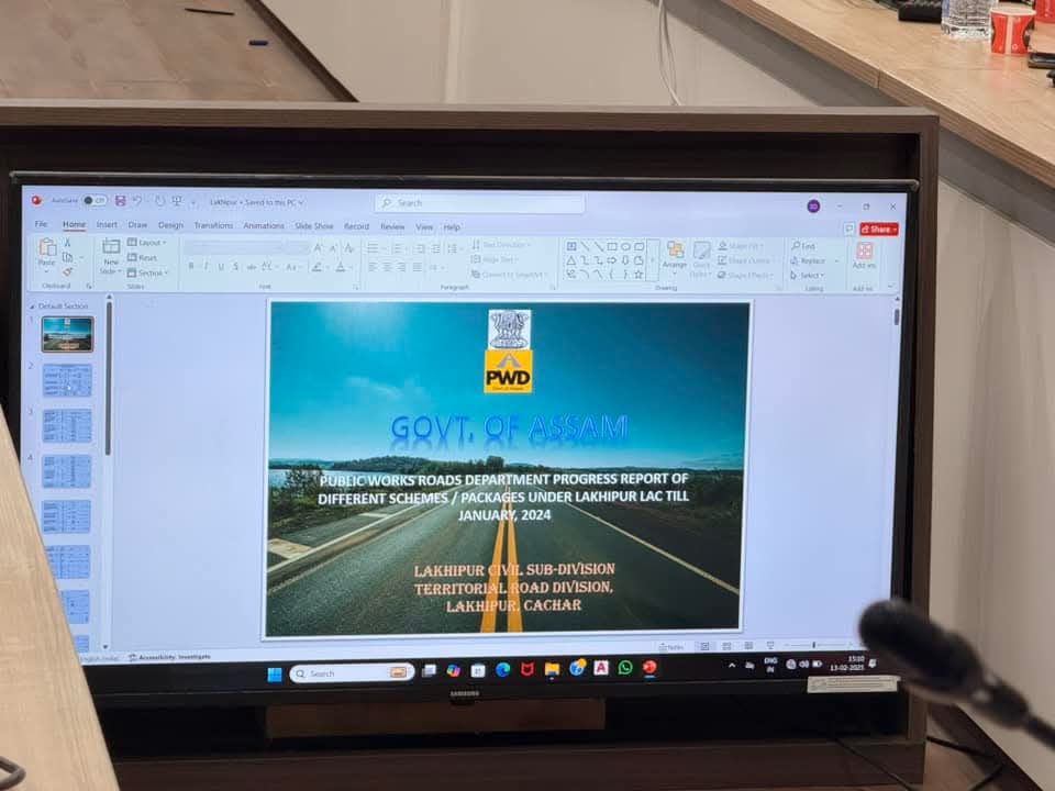Attended a review meeting with HM Shri <a href="/KPaulAssam/">Krishnendu Paul</a>  ji on the progress of PMGSY and other road projects in Barak Valley. Under Hon’ble CM <a href="/himantabiswa/">Himanta Biswa Sarma</a> ji's leadership, we remain committed to enhancing connectivity and development.