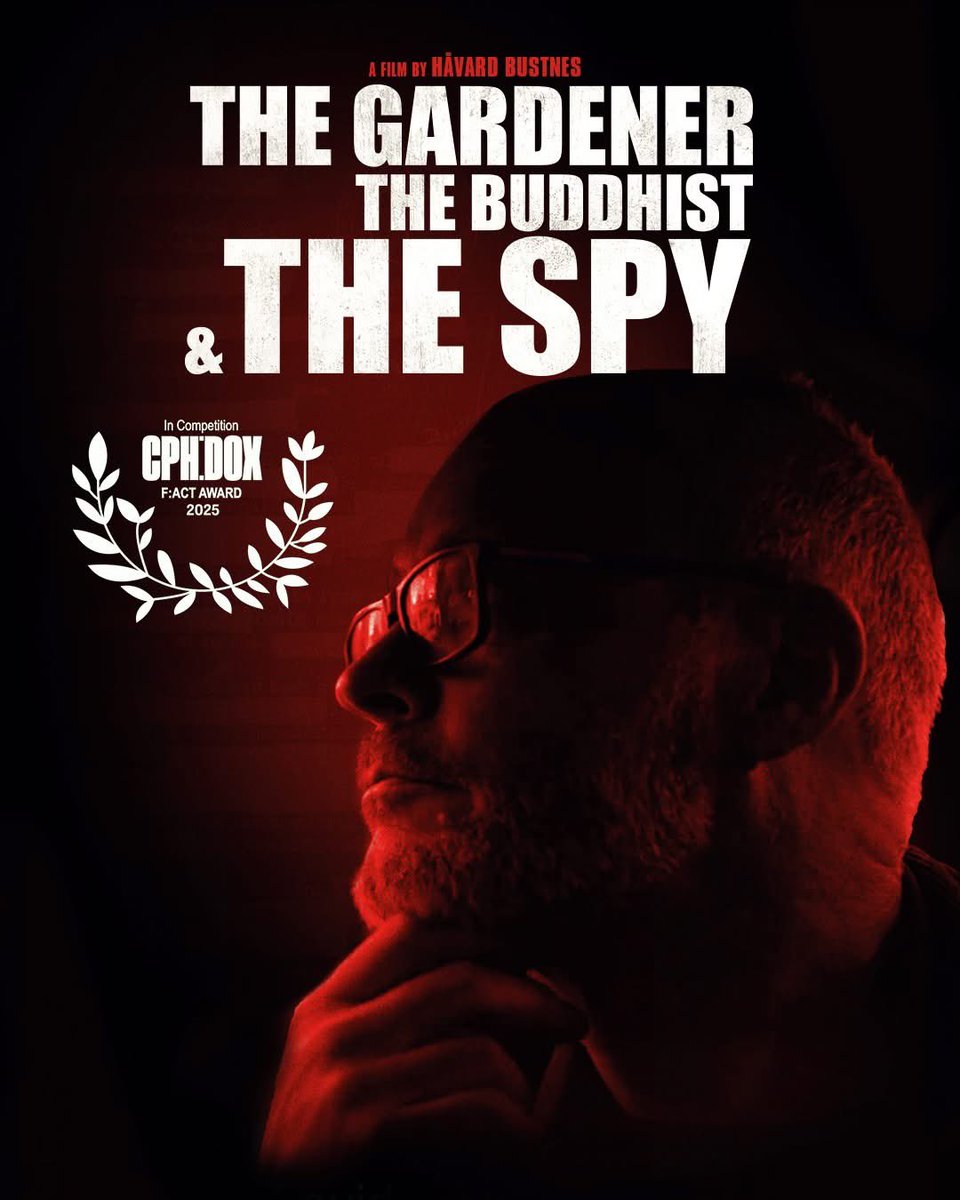 It’s official! ‼️ Both «The Gardener, the Buddhist &amp; the Spy» by Håvard Bustnes, and «Portrait of a Confused Father» by Gunnar Hall Jensen, will have their World Premiere at CPH:DOX 2025! 🎉🎉🎉

#cphdox #documentary #premiere