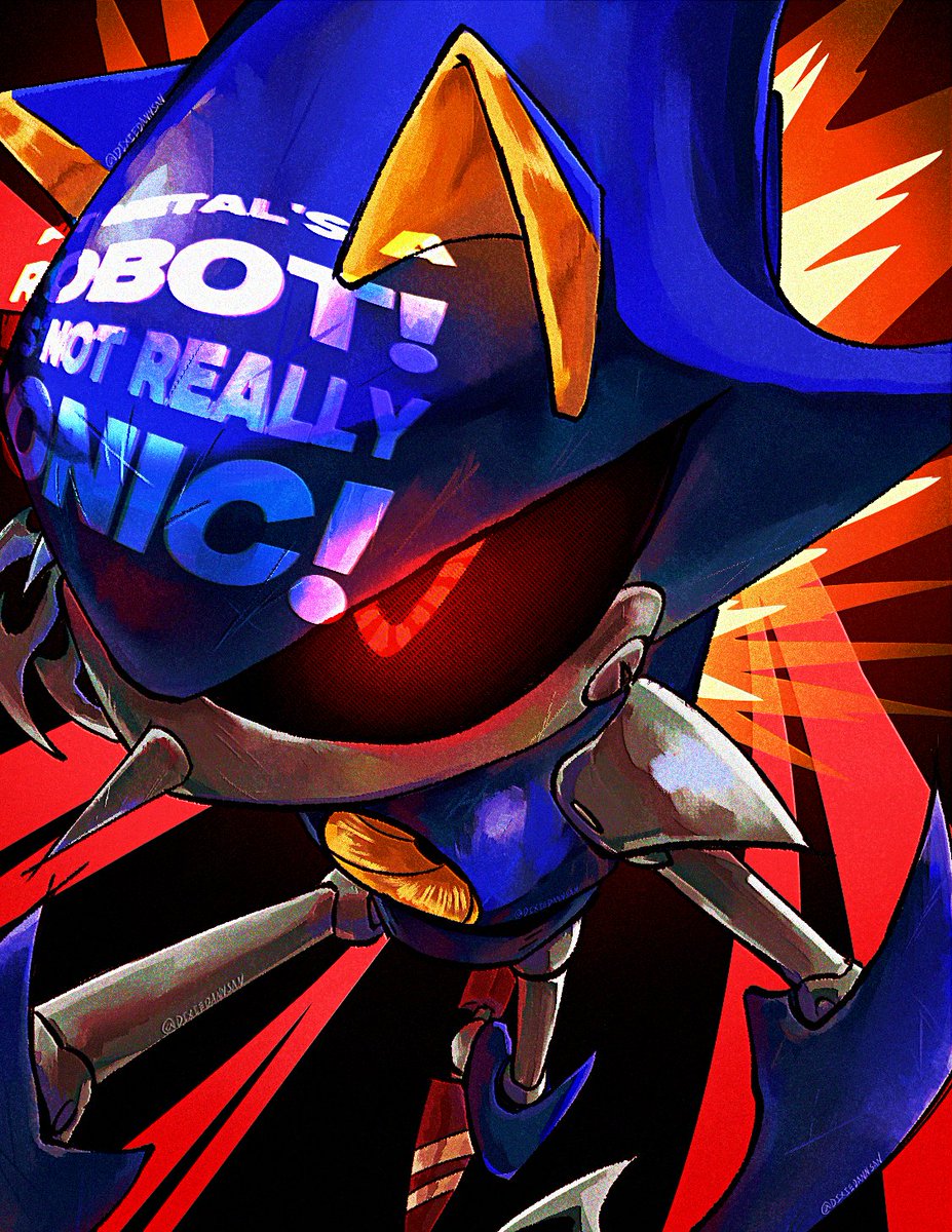 DixieDannSan's tweet image. METAL SONIC