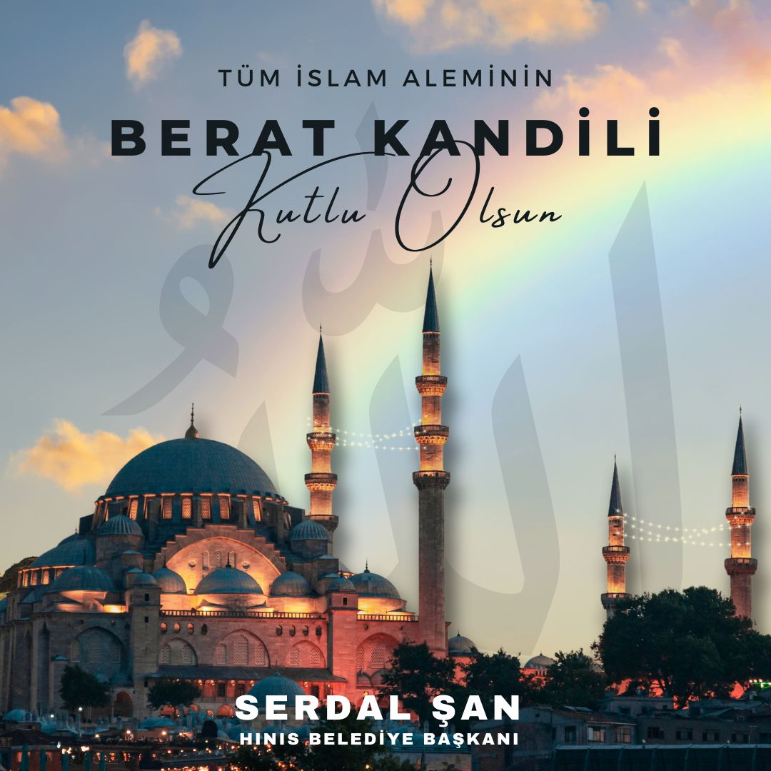 Berat Kandiliniz Mübarek Olsun! 🌙✨

Bu mübarek gecede dualarımız kabul, gönüllerimiz huzurla dolsun. Rabbim, hepimize af, rahmet ve bereket ihsan eylesin.