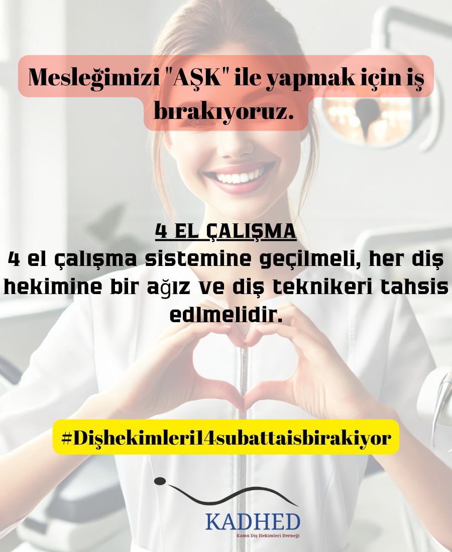 #Dişhekimleri14subattaisbirakiyor
Kamu diş hekimleri 14 Şubat 2025 tarihinde iş bırakıyor...