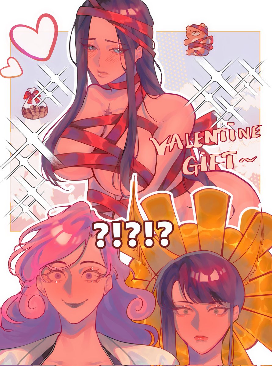 DlovesEspresso's tweet photo. Valentine gift, Unohana or chocolate, only choose 1 😋🫶
#bleach #unohana #senjumaru #kirio #senjuhana #kirihana https://t.co/B9Eszx6wgx