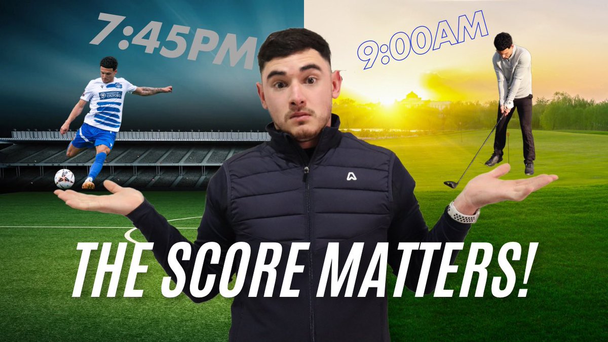 If you love golf and football, check out this vid we’ve made! Tried something different!

youtu.be/t-SaBXtDAeo?si…