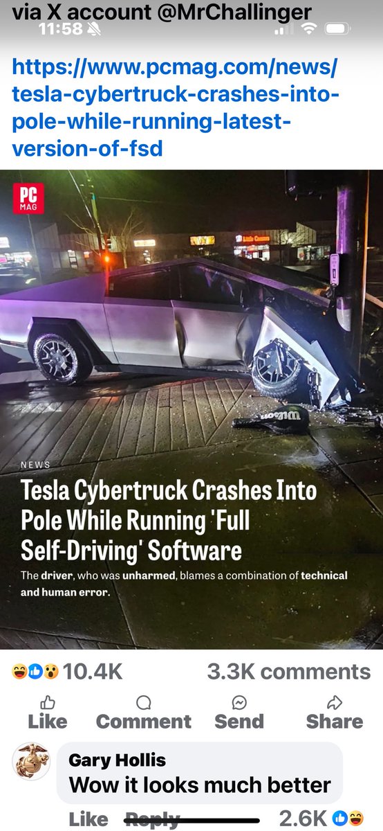 ProudSnowflake5's tweet photo. This is the armored vehicle that Musk is being paid 400 million to supply this country with. A piece of junk https://t.co/s5OqxOlxyq