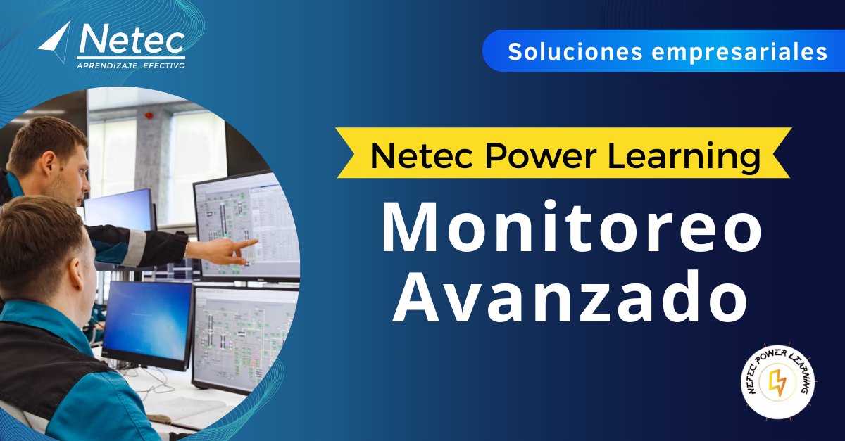 netec's tweet image. Con #NetecPowerLearning ⚡ monitoreamos de forma avanzada los programas de capacitación de tu equipo de trabajo a través de un reporteador web en el que podrás consultar la efectividad de sus planes de entrenamiento 🧐👉 hubs.la/Q035Kmyg0