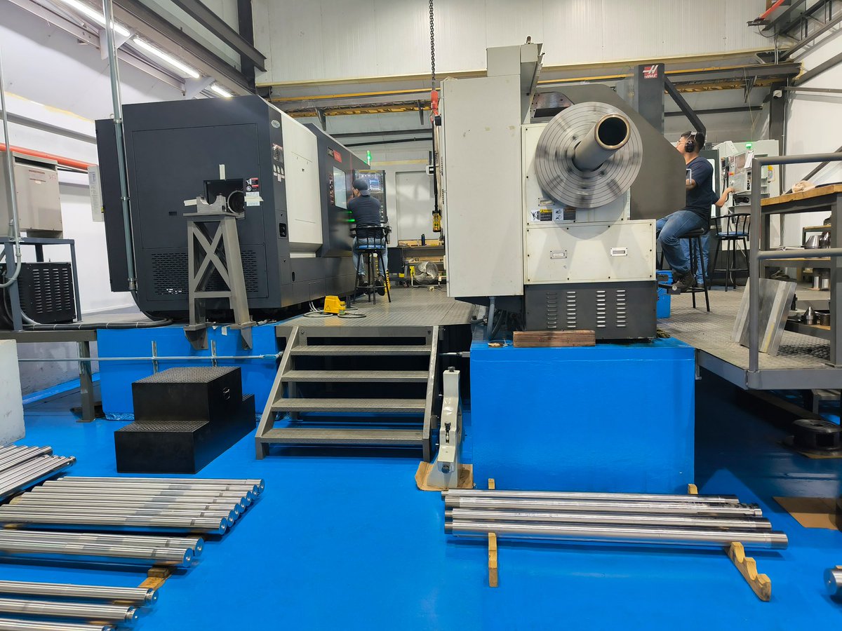 DeltaDelfini's tweet photo. DELTA DELFINI. Nuevos centros de mecanizado. Precisión en la fabricación de componentes de transmisión de potencia de Bombas DELTA. #EfficiencyByDesign https://t.co/IlpaIYrCXh