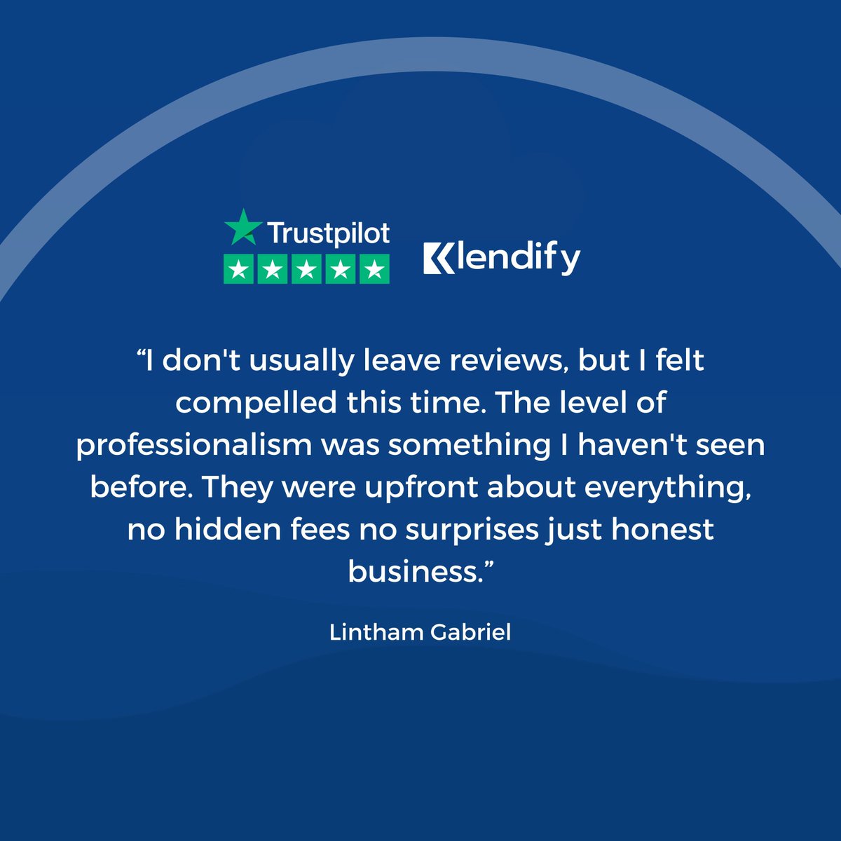 klendify_'s tweet photo. 🌟 Customer Spotlight 🌟 

We pride ourselves on transparency, integrity, and putting our clients first. Ready for a financing experience you can trust? Visit us at https://t.co/QqfQISQNy8.

#CustomerFeedback #TrustpilotReviews #TransparentFinance #Klendify https://t.co/OwzOi8JXl6