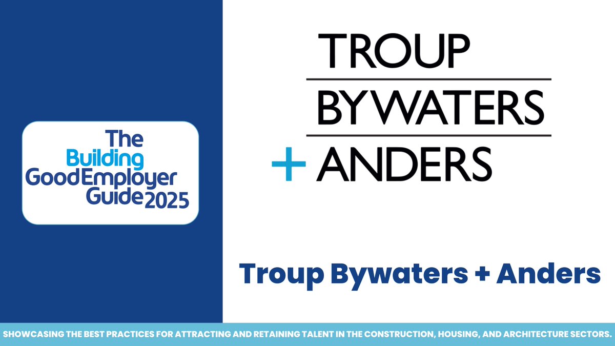 We’re launching our Good Employer Guide 2025! Today we are revealing firms R-W.
 
Congratulations to <a href="/TroupBywaters/">Troup Bywaters+Anders LLP</a>! 🎉 
 
The full list drops at Good Employer Guide Live on 6 March at the Royal Institution. Secure your ticket here: bit.ly/3WEWtuc #GEGLIVE25
