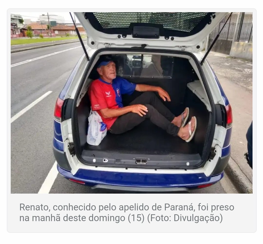 gyancoosta's tweet photo. O ParaTiba mais engraçado foi esse: 2019

Quartas de final
Jogo no Pinhão, 1 x 0 Coritiba
Paranista infiltrado
Foi abraçado pela torcida
Torcida no guindaste no lado de fora
Paraná faz matéria especial, dias depois foi preso
Muralha faz defesa e ganha quadro https://t.co/UjWNqqwt1I