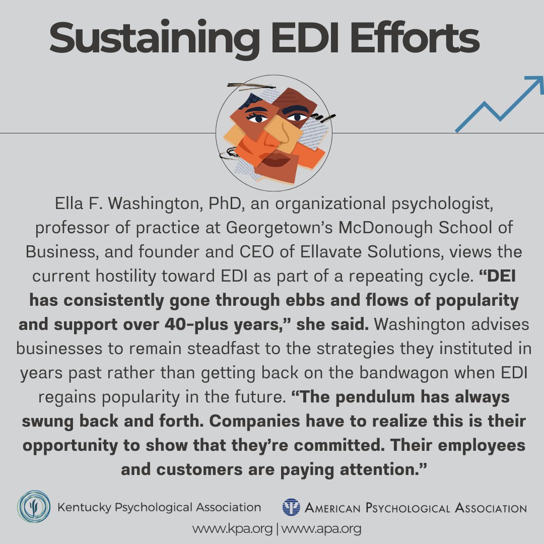 Despite legal &amp; political pushback, the commitment to EDI remains strong. 💪🏽🌍 Psychologists &amp; organizations are adapting, using science-driven strategies to support communities. As 2025 brings new challenges, the fight for inclusion continues.

🔗: ow.ly/ugeu50UZwVS