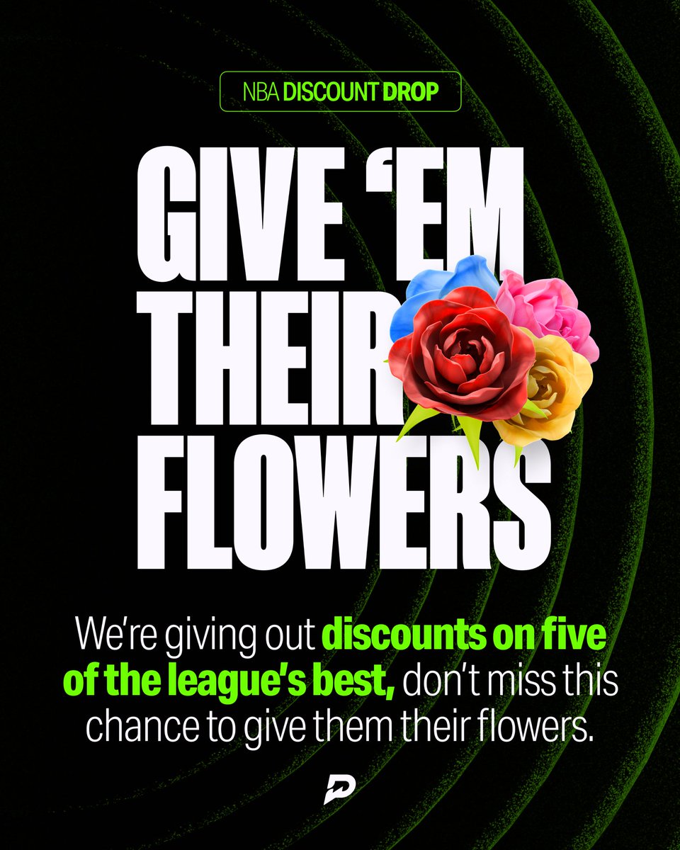 FLOWERS FOR DISCOUNTS 🤝

💐 ➡️ ⛹️‍♂️
💐 ➡️ ⛹️‍♂️
💐 ➡️ ⛹️‍♂️
💐 ➡️ ⛹️‍♂️
💐 ➡️ ⛹️‍♂️