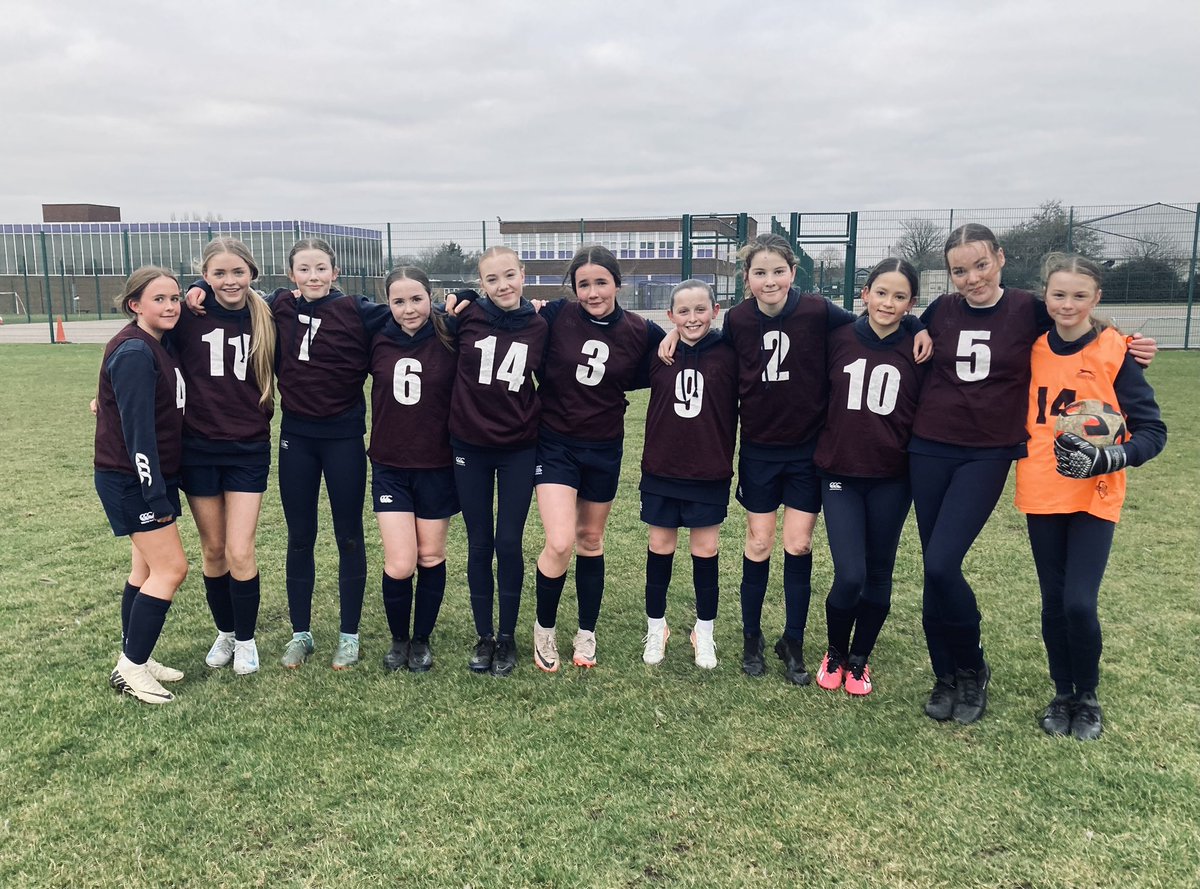 Congratulations to the U13 football squad for a 4-0 win in the Sefton league this afternoon. Goals from Ruby, Lottie and Sailor sealed the win! ⚽️⚽️⚽️