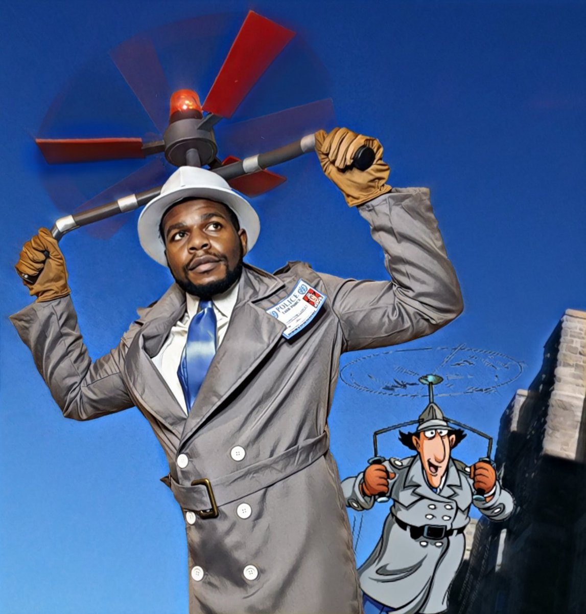 swaggycosplayer's tweet photo. Throwback Thursday, Inspector Gadget!!

#inspectorgadget #throwback #nostalgia #cosplay #90skid #tbt #gogogadget https://t.co/8VDeZS3eqI