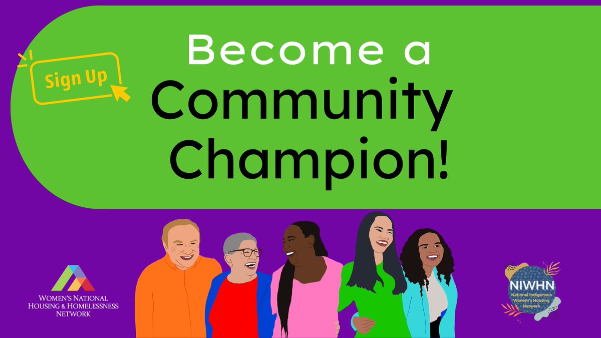 Women's National Housing & Homelessness Network tweet media