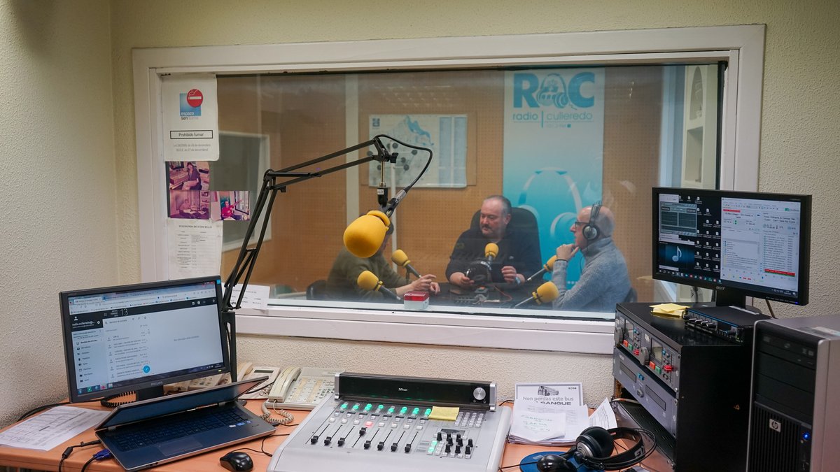 ❤️ Hoy tuve el placer de participar en el programa 'A Terraza' de Radio Culleredo en una fecha especial como es el Día Mundial de la Radio. Como expresentador y exdirector de la emisora, quiero felicitar a los profesionales de la radio que hacen posible una información libre ‼️