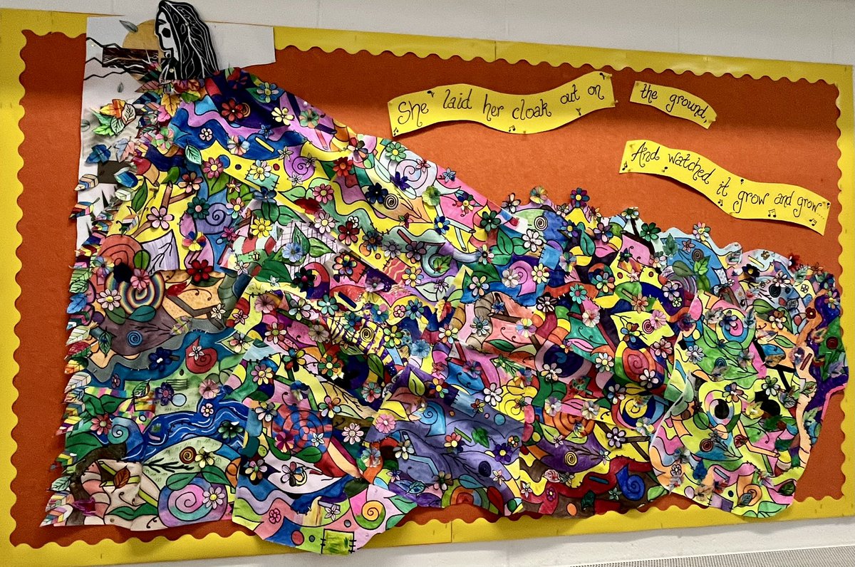 Scoil Naomh Pádraig Kanturk (@snpkanturk) on Twitter photo Our St Brigid’s Cloak Project that we did as a whole school project for #CreativeFebruary is nearly complete…
The theme for #CreativeFebruary is #MakeYourMark. All classes made their mark… some doing flowers, leaves, the cloak, crosses, Brigid’s hair…etc
<a href="/artscouncil_ie/">The Arts Council / An Chomhairle Ealaíon</a> Our St Brigid’s Cloak Project that we did as a whole school project for #CreativeFebruary is nearly complete…
The theme for #CreativeFebruary is #MakeYourMark. All classes made their mark… some doing flowers, leaves, the cloak, crosses, Brigid’s hair…etc
<a href="/artscouncil_ie/">The Arts Council / An Chomhairle Ealaíon</a>