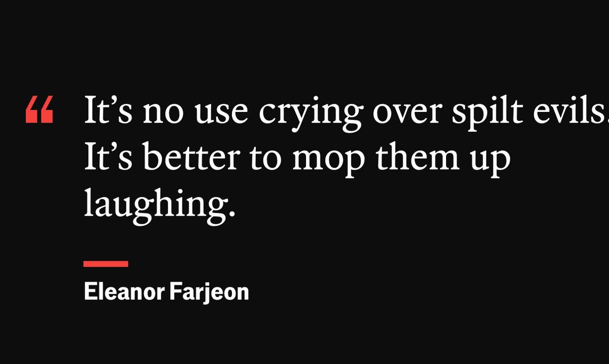 THURSDAY THOUGHT: “It’s no use crying over split evil. It’s better to mop them up laughing.” - Eleanor Farjeon
😂😂😂😂😂😂😂😂😂😂😂😂😂😂
