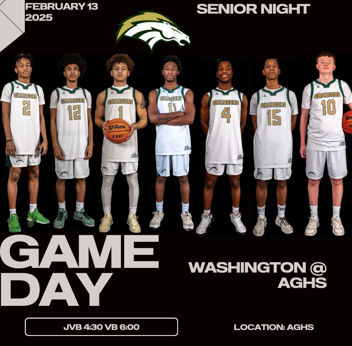 AydenGriftonMBB's tweet image. Senior Night tonight! Come out and show your support for our seniors! Let's pack the house.