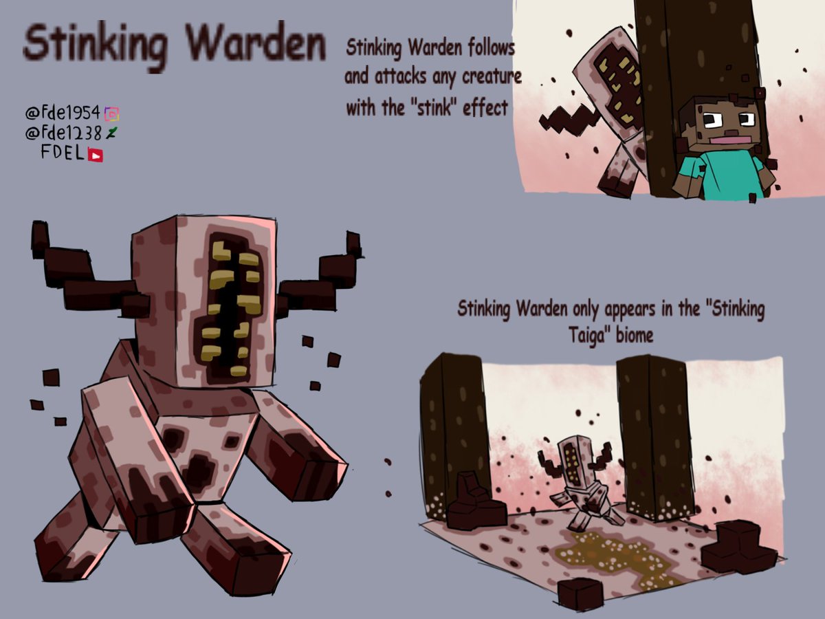fdel3528's tweet photo. little ideas I had
#Minecraft #minecraftart #MinecraftFeedback #MinecraftSuggestion https://t.co/g16p66kKr7