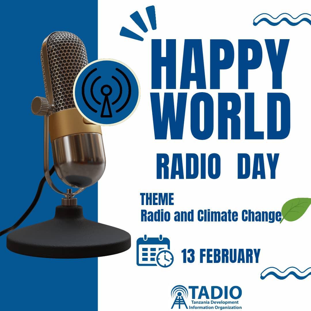 Happy World Radio Day! 

#radioandclimatechange 
#Westillhere