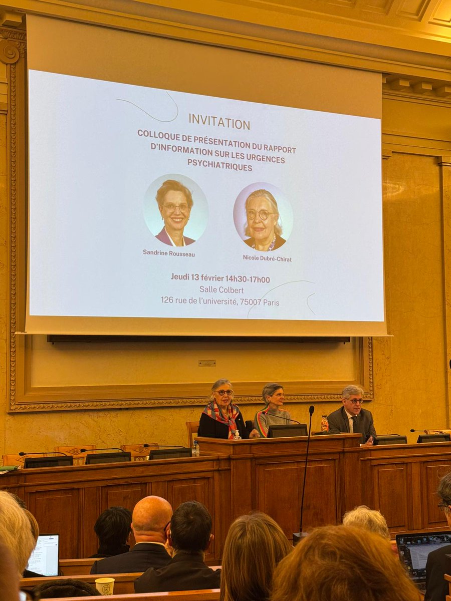 Aujourd’hui, le <a href="/Syndicat_UNIPA/">Syndicat UNIPA</a> était représenté à l’<a href="/AssembleeNat/">Assemblée nationale</a> par Emmanuel Hardy (<a href="/IPArpaing/">Emmanuel Hardy</a>) et <a href="/jordanjolys/">Jordan Jolys</a> lors de la restitution de la mission d’information parlementaire sur les urgences psychiatriques, menée par <a href="/sandrousseau/">Sandrine Rousseau</a> et <a href="/NicoleDubre17/">Nicole Dubré-Chirat</a>.

Cette restitution a mis