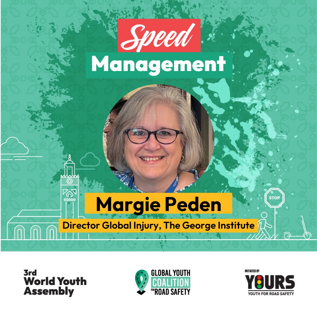 Margie Peden (@margiepeden) on Twitter photo Join us for a fun and informative session on speed management this Sunday during the 3rdWYA in Marrakech #RoadSafety #4thministerialconference <a href="/GeorgeInstUK/">George Institute UK</a> Join us for a fun and informative session on speed management this Sunday during the 3rdWYA in Marrakech #RoadSafety #4thministerialconference <a href="/GeorgeInstUK/">George Institute UK</a>