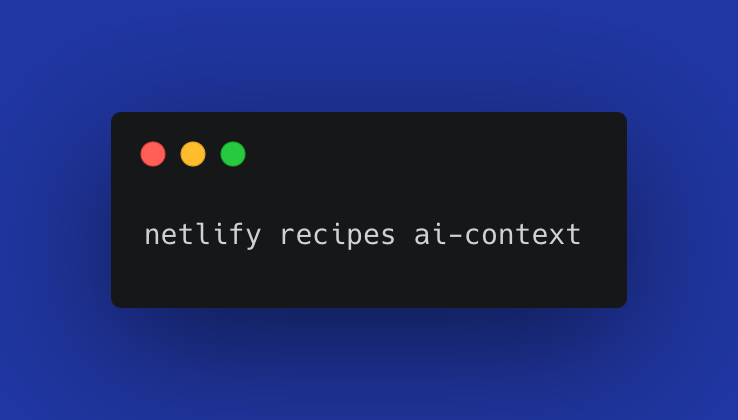 We’ve released official ✨AI context files✨ to improve your experience with AI tools!

These files help mitigate issues from outdated models &amp; overlapping concepts, leading to more accurate code.

👉 Learn more: docs.netlify.com/welcome/build-…