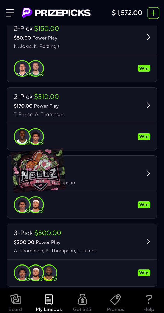 itsNellzz's tweet image. Another $1,500 day 😮‍💨✅

💰 Sending $40 to two people who like &amp;amp; RT

#PrizePicks