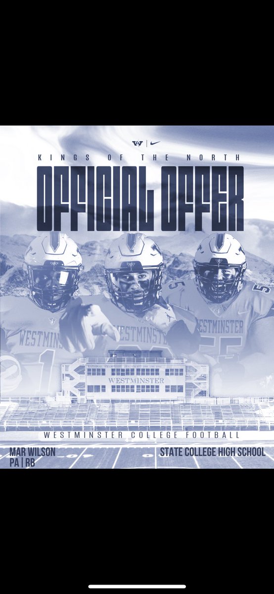 Mar Wilson (@mar_wilson4) on Twitter photo I am super blessed and grateful to receive my first collegiate offer from <a href="/WCtitansFB/">Westminster Football</a> ! Thank you to <a href="/CoachMundis/">Connor Mundis</a> for this fantastic opportunity! <a href="/SCoachLintal/">Coach Matt Lintal</a> <a href="/PaFootballNews/">Pennsylvania Football News</a> <a href="/PRZPAvic/">VicCastilloPRZ</a> I am super blessed and grateful to receive my first collegiate offer from <a href="/WCtitansFB/">Westminster Football</a> ! Thank you to <a href="/CoachMundis/">Connor Mundis</a> for this fantastic opportunity! <a href="/SCoachLintal/">Coach Matt Lintal</a> <a href="/PaFootballNews/">Pennsylvania Football News</a> <a href="/PRZPAvic/">VicCastilloPRZ</a>